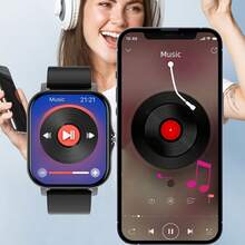 1 pieza Reloj inteligente inalámbrico para hombre y mujer, deportivo con pantalla táctil, compatible con iOS y Android, resistente al agua, correas dobles, respuesta de llamadas con un solo toque, más de 100 modos deportivos, monitorización de salud y deporte, un regalo perfecto para las fiestas. - Rosa - Ver 7