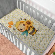 Baby Comforter For Crib And Bed, Warm Padded, Sublimated Print - 小蜜蜂 - 查看 1