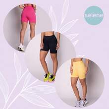 Selene Seamless And Non-Transparency Shorts Sport Academia New Collection 2025 - 玫紅色 - 查看 9