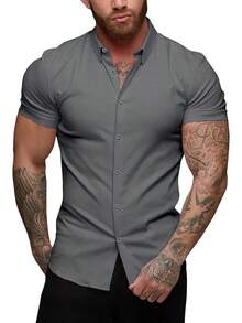 Short Sleeve-dark Grey