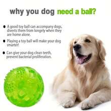 1 件/3 件狗狗吱吱叫球玩具 - 互动宠物咀嚼玩具，有益牙齿健康，橡胶材质，适合所有犬种，室内外玩耍，无需电池