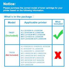 GEOXSLCL Compatible Toner Cartridge Replacement For Brother TN227 TN223 TN227 TN223 TN227Y TN223Y TN227Y 2300 Pages HLL3210CW HLL3230CDW HLL3270CDW HLL3290CDW MFCL3710CW MFCL3750CDW 1Yellow Sh2a2g2a - Yellow - View 2
