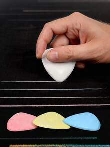 10pcs Triangle Tailor's Chalk, Sewing Fabric Chalk And Crease Marker Pen, Sewing Accessories, Erasable Fabric Marking Chalk Set, Multi-Color Sewing Pattern Marking Tools, Clothing Patch DIY Sewing Supplies