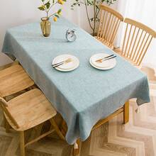 Kitchen Tablecloth - Light Blue - View 8