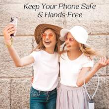 1 件简约硅胶腕带手机挂绳 + 硅胶夹、耐用钥匙扣、包带、通用手机壳支架