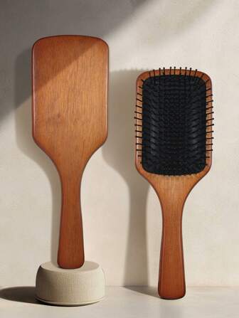 Natural Wooden Handle Massaging Air Cushion Hair Brush, Wide Teeth Anti- Detangling Comb, Relieves Scalp Pressure Hair Care Tool, Suitable For All Hair Types,Back To School,Travel Holiday Essentials,Hair Accessories For Women,Brush,Hair Brushes,Edge Brush,Brush Hair,Hair Comb,Comb Hair,Detangling Brush,Ball Brush,Mini Hair Brush,Hair Brush Set,Wooden Comb,Hair Brushcomb,Barber,Hair Tools,Hair Products,Hair Accessories,Brush,Slick Back Brush,Hair Care,Hair Brushes,Brush Hair,Hair Comb,Barber Accessories,Comb Hair,Curly Hair Brush,Travel,Hair Stuff,Detangling Brush,Ball Brush,Mini Hair Brush,Hair Accessories,Curly Hair Products,Hairdressing Equipment,Accessories,Christmas,Barbershop,Barber Accessories, Hair Accessories, Hairdressing,Wooden Comb,Travel Essentials,Hairstyle,Hairdressing
