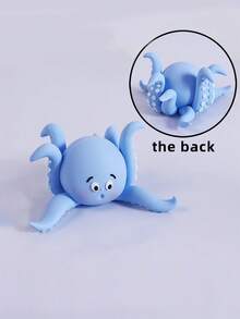 1pc Undersea World Cake Decorations, Ocean Series Octopus, Turtle, Whale, Stingray, Bubble Fish, Coral Decor For Baby Shower, Birthday Party, Dessert Table Decor - Multicolor - View 6