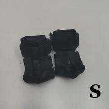 Anti-Slip Dog Shoes, Comfortable & Non-Chafe, Multi-Layer Hook And Loop Pet Home Shoes - Black - View 9