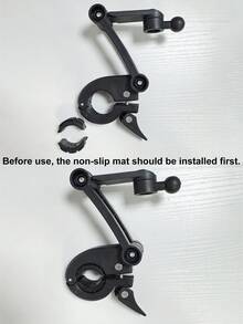 Waterproof Motorcycle Bike Mobile Phone Holder Universal Bicycle GPS 360° Swivel Adjustable Motorcycle Cellphone Holder Compatible With IPhone, Android Phone, Gift For Birthday, Family, Friends For Bicycle And Electric Bicycle Outdoor Motorcycle Accessories, Bike Phone Holder