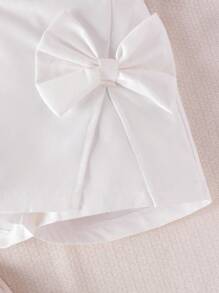 2 pezzi/Set Bambine Elegante Canotta Senza Maniche + Pantaloncini Set, Leggero Estate