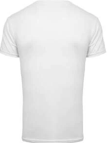 PLAYERA PARA SUBLIMACION, POLIESTER, TACTO-ALGODÓN, BLANCA, PARA PERSONALIZAR - Blanco - Ver 2