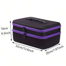180 Slot Storage Diamond Painting Storage Box Gift With Purple Diamond Painting Tool Accessories, Portable Jewelry Box | Order | Separation Design