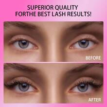 2pcs 5ml/12ml Eyelash Glue Eyelash Extension Supplies Black Lash Extension Eyelash Adhesive Strong Hold Drys In 0.5-1s With 6-7 Weeks Retention By Existing Beauty Lashes For Beginners To Use At Home And Cluster Lash DIY - 黑色 - 查看 4