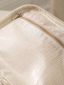 1pc Travel Portable Waterproof Cosmetic Organizer Bag - Pink - View 9