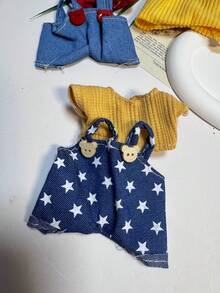 17cm LABUBU Gen 1,2,3 Doll Outfit Set With Pants - Includes Labobo ...