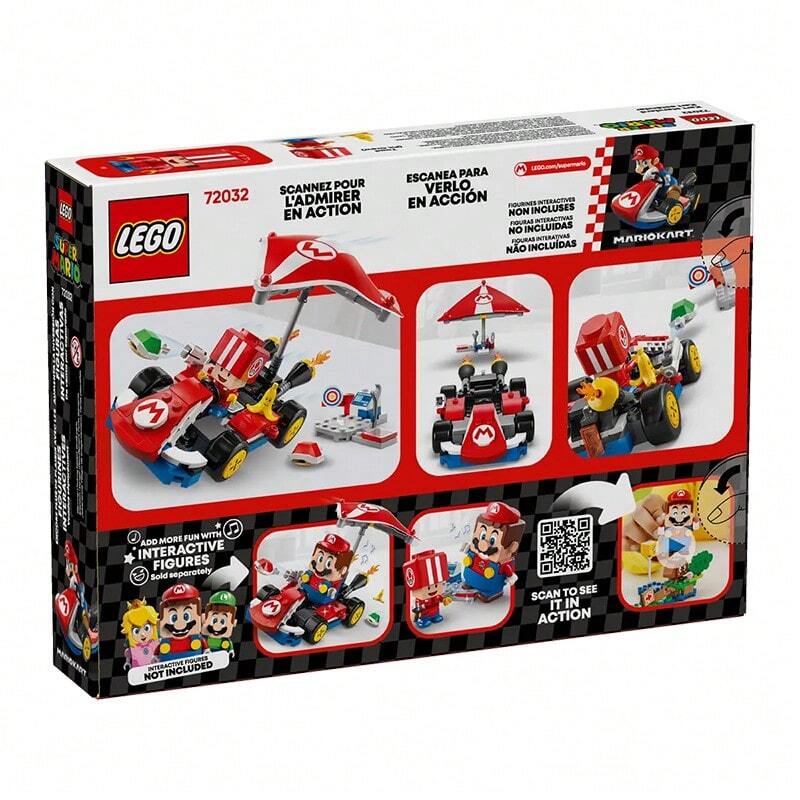 LEGO Set di mattoncini per costruire un kart standard LEGO