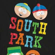 SOUTH PARK Maglietta Unisex per Adulti Migliori Amici (Nera) - Caffè Marrone - Visualizzare 3