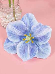 Set de 1/10 pinzas para el cabello con flores de imitación para niñas grandes, elegantes y dulces, pasadores para el cabello para primavera y verano, accesorios para el cabello para vacaciones junto al mar