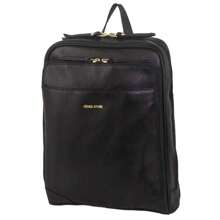 Stylish Rustic Women's Black Leather Backpack For Travel And Daily Use - Versatile Handbag With Comfortable Straps
