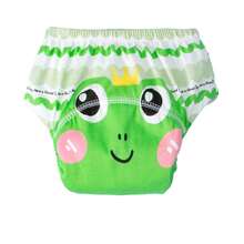 5pcs Children's Training Pants, Breathable Leak-Proof Baby Learning Pants, Washable Diapers, Infant Potty Training Pants, Newborn Training Pants, Reusable Baby Cloth Diapers, Suitable For Boys And Girls - Multicolor - View 74