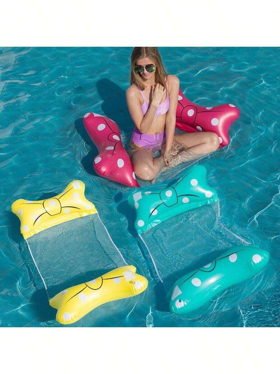 1 حزمة شاطئية نفاخة خارجية مع شباك قابلة للطي لها ظهر يستخدم للاستلقاء أو الطفو، كرسي أرجوحة طافية، سرير طافي، مرتبة نفاخة،كرسي طافي للماء، أريكة طافية، لوحة طافية مزدوجة الاستخدام، حلقة سباحة معقودة