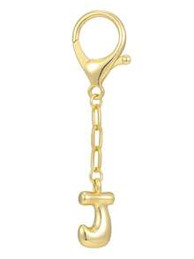 A Fashionable Bubble-Shaped Keychain Pendant In The Shape Of A Balloon, Equipped With Luggage Hooks Labeled With The 26 English Letters From A To Z.