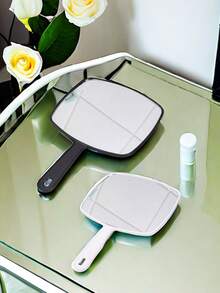 1pc/2pcs Large Handheld Makeup Mirror, Large Wall-Mounted Mirror,Cheap,Stocking Stuffers,Makeup,Makeup Tools,Cheap Stuff,Gifts,Gifts For Women,Christmas Gifts,Giveaways,Travel,Cheap Stuff,Travel Essential - Multicolor - View 16