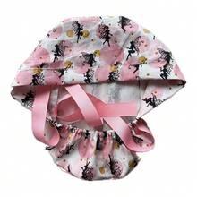 Floral Print Casual Polyester Work Cap, Multi-Seasonal Sports Hat - Plus Size Ribbon Hat - View 7