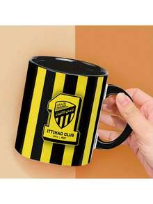 Phone Plante Al Ittihad Club Mug, A Ceramic Mug For Tea And Coffee With A Handle 11Oz Back To School - Multicolor - View 11