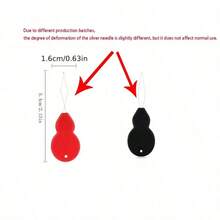 Enhebrador de agujas automático de colores aleatorios, herramienta manual simple para coser talla grande fácil. Máquina de enhebrar agujas para el hogar, máquina de coser, máquina de enhebrado automático de agujas para equipos de costura, máquina de enhebrado de agujas de varios colores, accesorios de costura manual