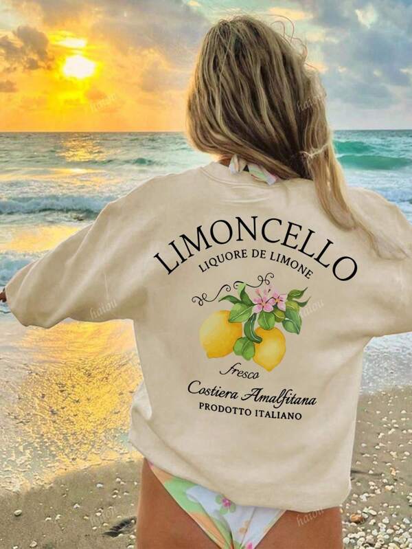 Women's Autumn/Winter Casual Crew Neck Funny Printed Sweatshirt, Fashionable And Versatile: Ladies' Pullover Designed For Utmost Comfort, Suitable For Layering Or Wearing Alone To Create A Stylish Look