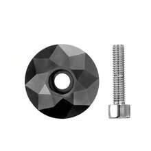 Titanium Alloy Diamond Bike Headset Cover Cap, Suitable For Mountain Bikes And Road Bikes
