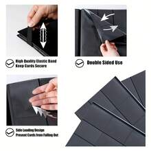 Heavy Duty Card Binder, 9 Pocket Trading Card Binder Holds 360 Cards, Sleek Side-Loading Card Album, Sturdy Card Collection Folder For TCG, MTG, Other Game Cards, Sport Cards