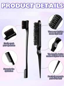 12pcs Satin No Heat Curling Rods Set - Heatless Curling For Soft Waves & Frizz-Free Styling, No Heat Curlers For Sleeping, Jumbo Curler Heads With Soft Bristle Brush, Teasing Comb, Rat Tail Comb & Duck Bill Clips, Hair Styling Kit, Hair Tool Kit, Hairstyling Set, School Stuff, Curly Hair Tools