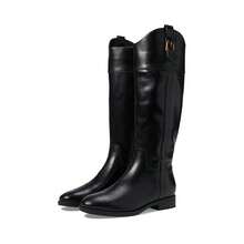 Vionic Phillipa Boot Women's Black Leather Zipper Round Toe Knee High KHD1463 - màu đen - Xem 7