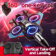 2025 遥控 V17 战斗机滑翔机，EPP 泡沫电动遥控飞机玩具，生日、圣诞节、万圣节、儿童节、复活节礼物