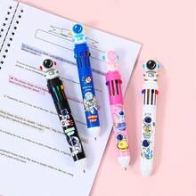 ​10-Color Changing Pen For School - 0.5mm Ultra Fine Astronaut Design, Quick Switch Inks For Highlighting, Doodles, Study Notes (2 Pack)​​ - Màu xanh lam - Xem 7