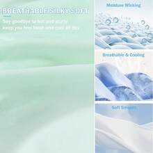 ZONBAILON Men's Briefs Dual Pouch Silk Underwear See Through Thin Breathable Panties - Blue - View 10