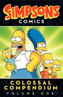 Pre-Owned Simpsons Comics Colossal Compendium Volume 1 (Paperback) By Matt Groening - Single Book - View 1