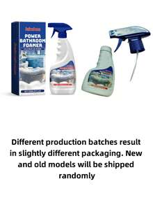 jakehoe رذاذ تنظيف الحمام الرغوي - مزيل بقع ووسخ متعدد الأغراض للحمام والحوض. يُنعم السطوح ويعزز أداء التنظيف، ويحسن نفاذ المنظفات. مجموعة عشوائية من الإصدارات القديمة والجديدة.