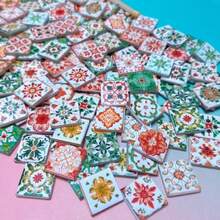 1 Pack 150g Fusible Glass Mosaic Pieces, 3D Beautiful Mosaic Tiles In Various Colors And Patterns, Home Decor, DIY Crafts, Floral Art Pattern, Creative Art Projects DIY Mosaic Craft Supplies - Multicolor - View 12
