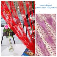 闪亮的银色调窗帘，闪亮的银线窗帘，奢华闪亮的丝绸窗帘，闪亮的流苏天花板悬挂装饰，采用线性隔断设计，优雅的婚礼背景，柔软的垂坠，房间和家居装饰，易于安装