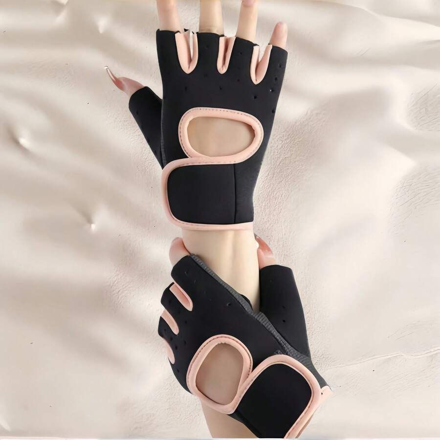 Men's And Women's Sports Cycling Fitness Non-Slip Type Half-Finger Gloves Climbing, Mountain Racing, Cycling, Outdoor Fitness Gloves