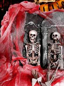 30*72IN Halloween Bloody Cheesecloth, Thin Gauze For Halloween Party Supplies, Bar, Haunted House, Escape Room, Horror Atmosphere Decor, Outdoor Patio, Home Wall Staircase Railing Decoration, Halloween Decor