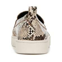 Vionic Uptown I6609L7-204 Women's 11 Ivory Leather Animal Print Loafers ZPO2543 - trắng - Xem 3