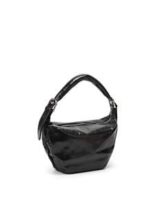 Women's Fashion Trending Rock Style Handbag, Wrinkled Casual Dumpling Shoulder Bag, High-End Versatile Commuter Bag, Suitable For Going Out, Dates, Work/Office, And Daily Outings, Photo Shooting