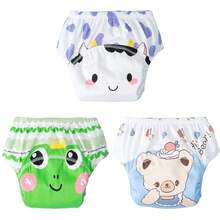 5pcs Children's Training Pants, Breathable Leak-Proof Baby Learning Pants, Washable Diapers, Infant Potty Training Pants, Newborn Training Pants, Reusable Baby Cloth Diapers, Suitable For Boys And Girls - Multicolor - View 70