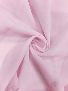 Solid Color Backless Halter Spaghetti Strap Bodycon Clubwear Dress, Sexy Summer - Baby Pink - View 8