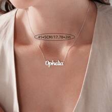 Necklaces, Women's Stainless Steel Necklaces, Necklaces For Women, Stainless Steel Necklaces, Stainless Steel Chains, 2025 Graduation, Personalized, Stainless Steel Women's Jewelry, Utilitarian Chic, Delicate Romance, Look Glamour