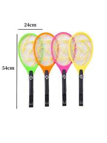 Rechargeable Electric Fly Swatter Racket For Home And Outdoor, 3000 Volts, Large Size (Colors Sent Randomly) - 查看 10